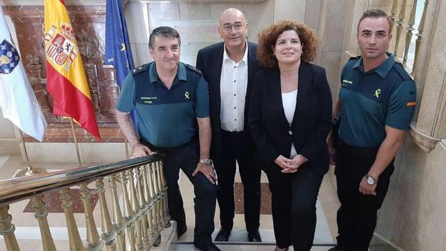 Reconocimiento al agente que rescató a una bañista | L. O.