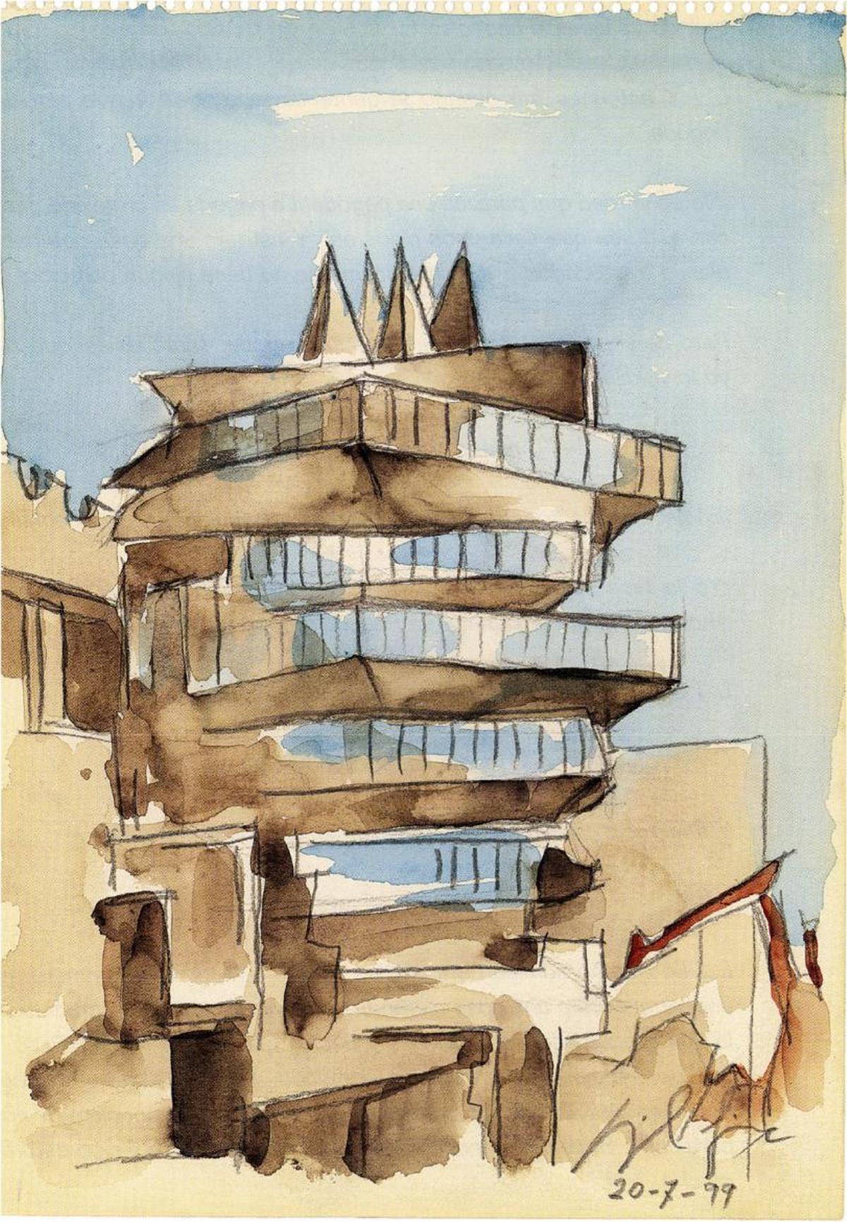 'La Pagoda' (1999), de Miguel Fisac.