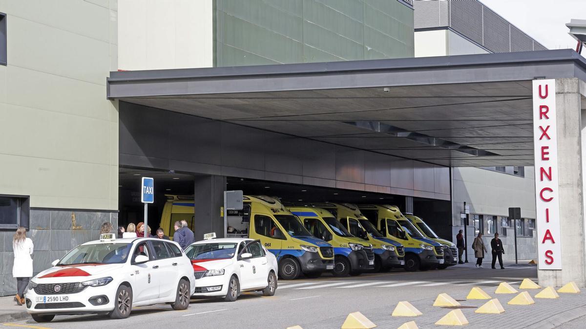 Urgencias del Hospital Álvaro Cunqueiro.