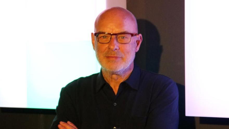 Brian Eno a Barcelona.