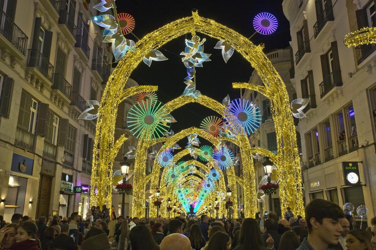 Luces de Navidad de Málaga, creadas por esta empresa local de Puente Genil