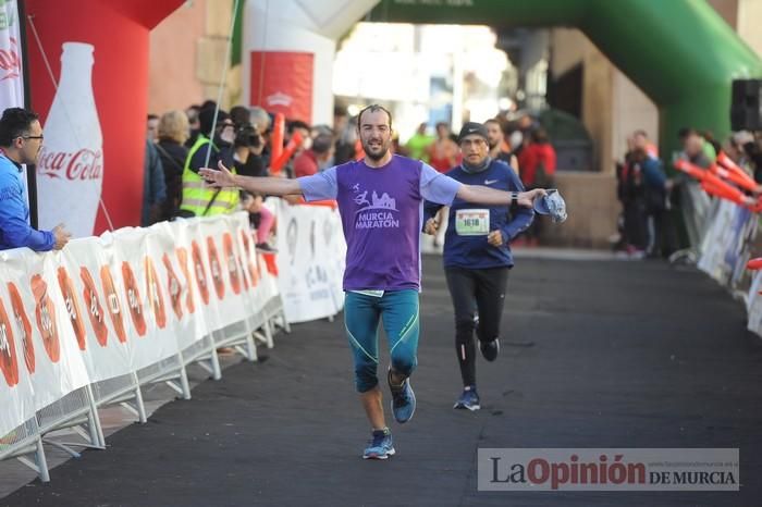 Maratón de Murcia: llegadas (III)