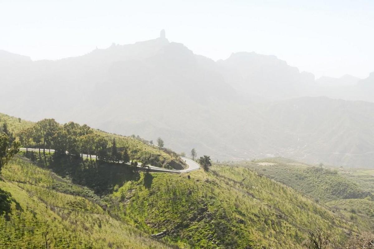 Calima en Gran Canaria (22-02-2019). Tejeda Calima en Gran Canaria (22-02-2019). Tejeda
