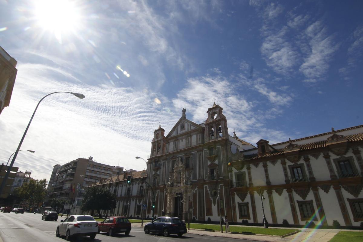 AJGONZALEZ CORDOBA Recurso tiempo cielos AEMET Fachada Diputacion Provincial