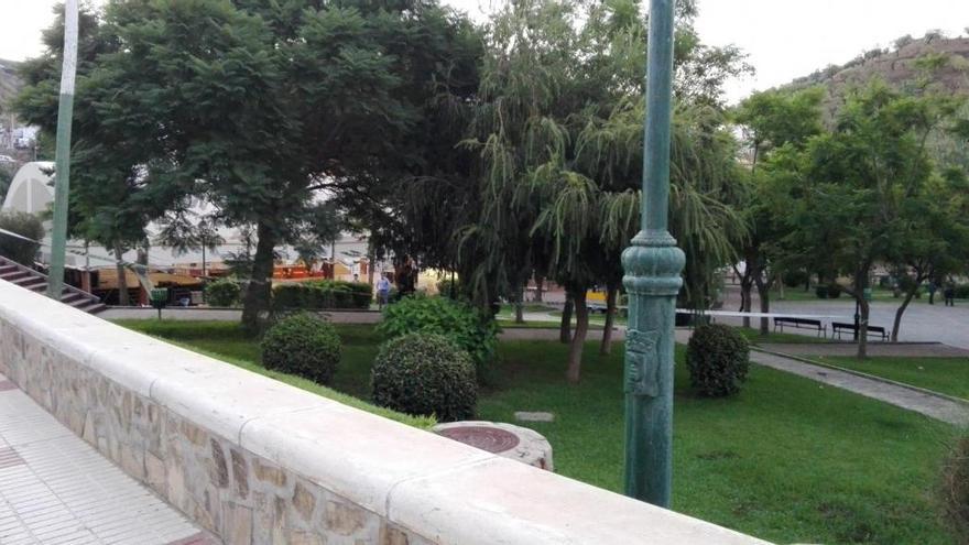 El cadáver del trabajador municipal apareció en este parque, el de la Escalerilla