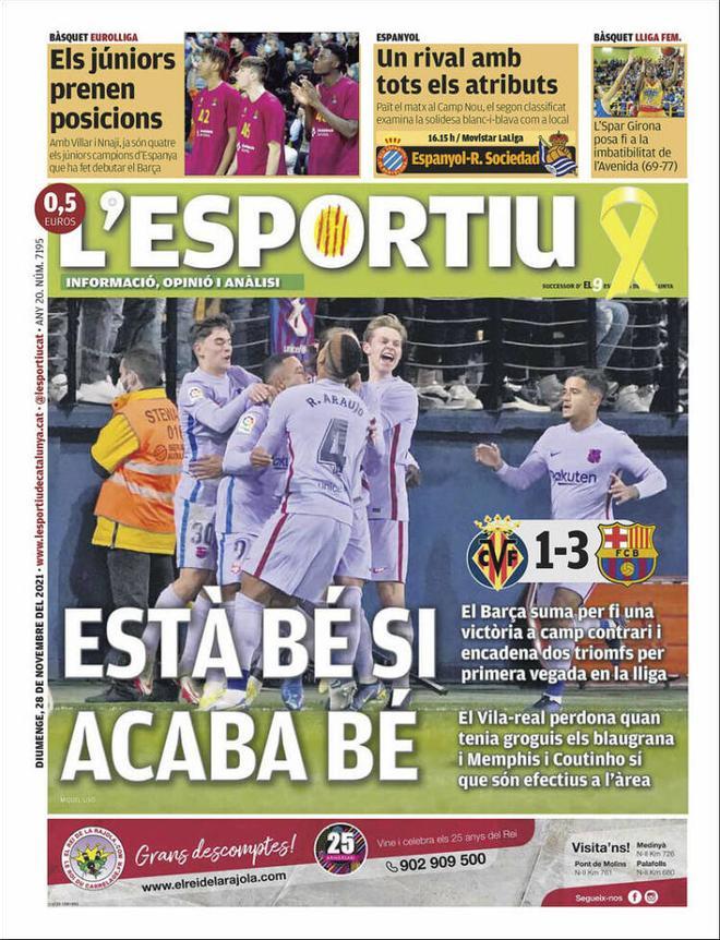 Las portadas de la prensa deportiva de hoy