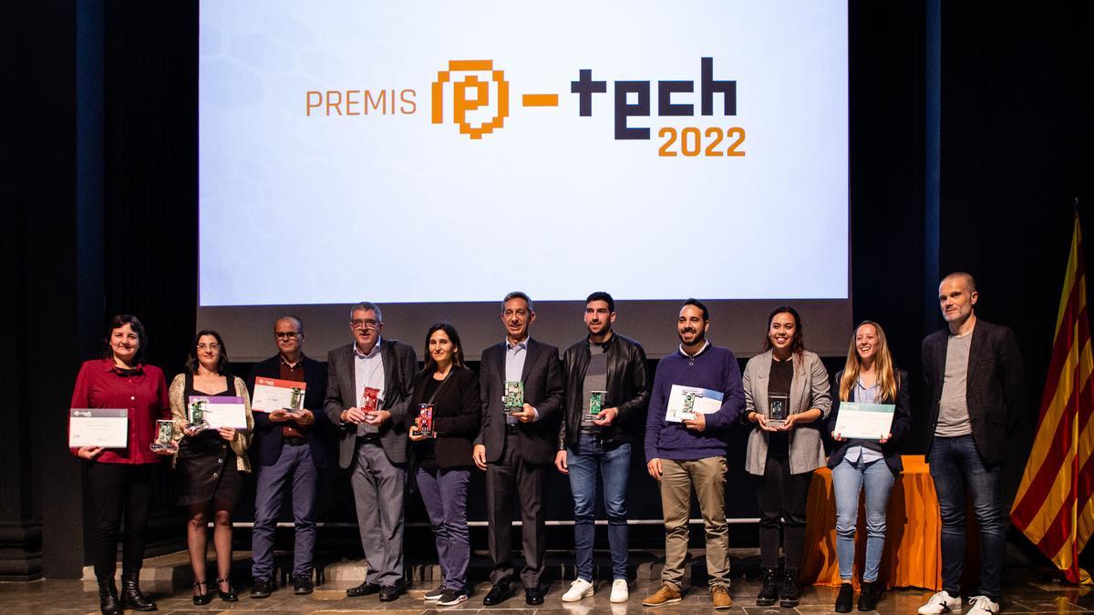 Guardonats en els Premis E-TECH 2022