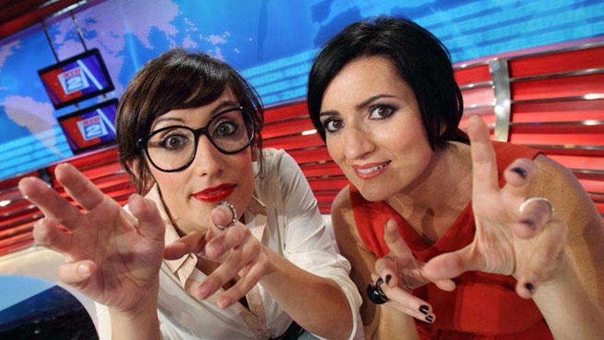 Ana Morgade y Silvia Abril.