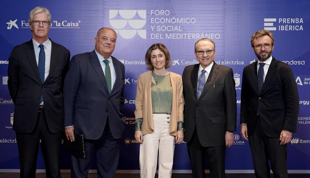 Presentació del Fòrum del Mediterrani, a Madrid.