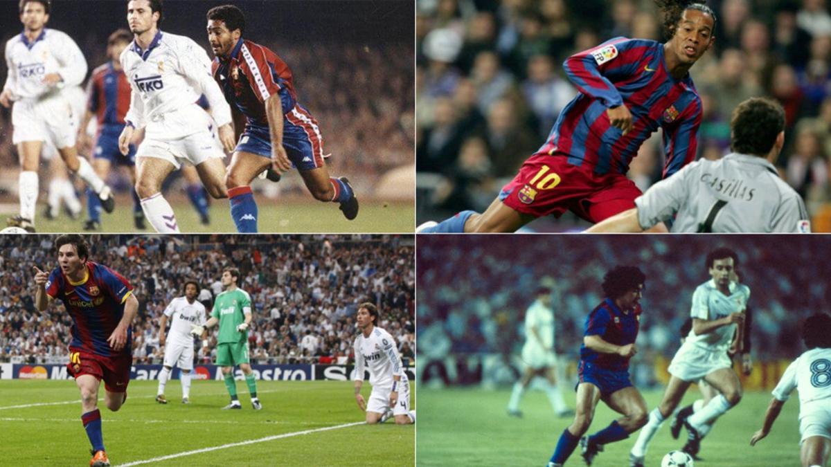 Goles históricos del Barça al Madrid
