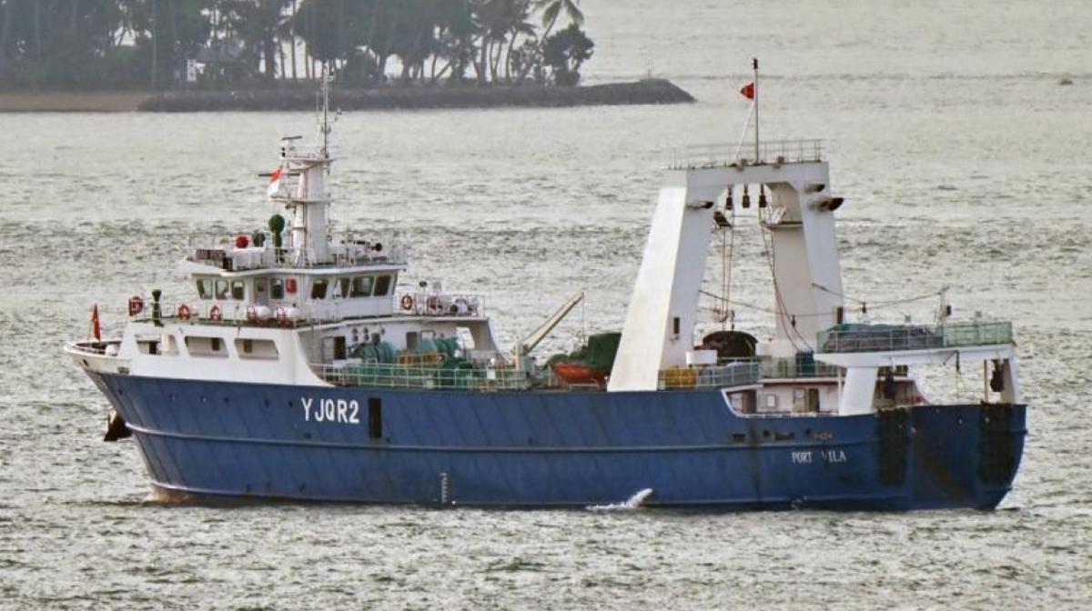 El arrastrero «Bao Feng», sorprendido dentro de aguas argentinas