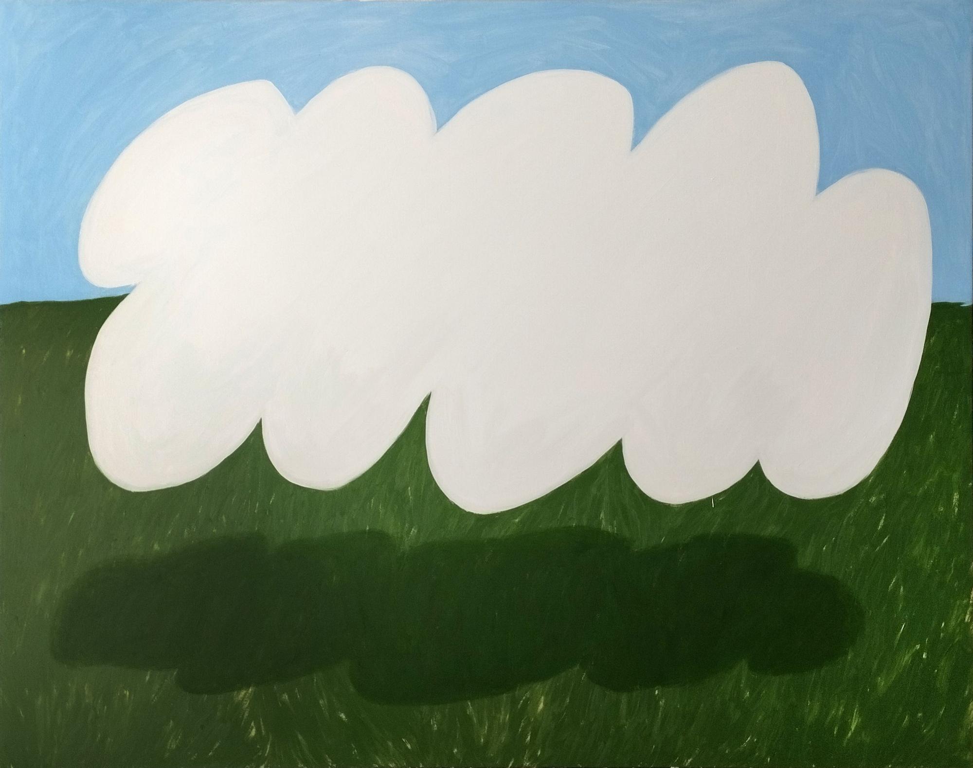 &#039;Cuando se levantan las nubes salen las sombras. Óleo sobre lienzo&#039;, de Gema Quiles.