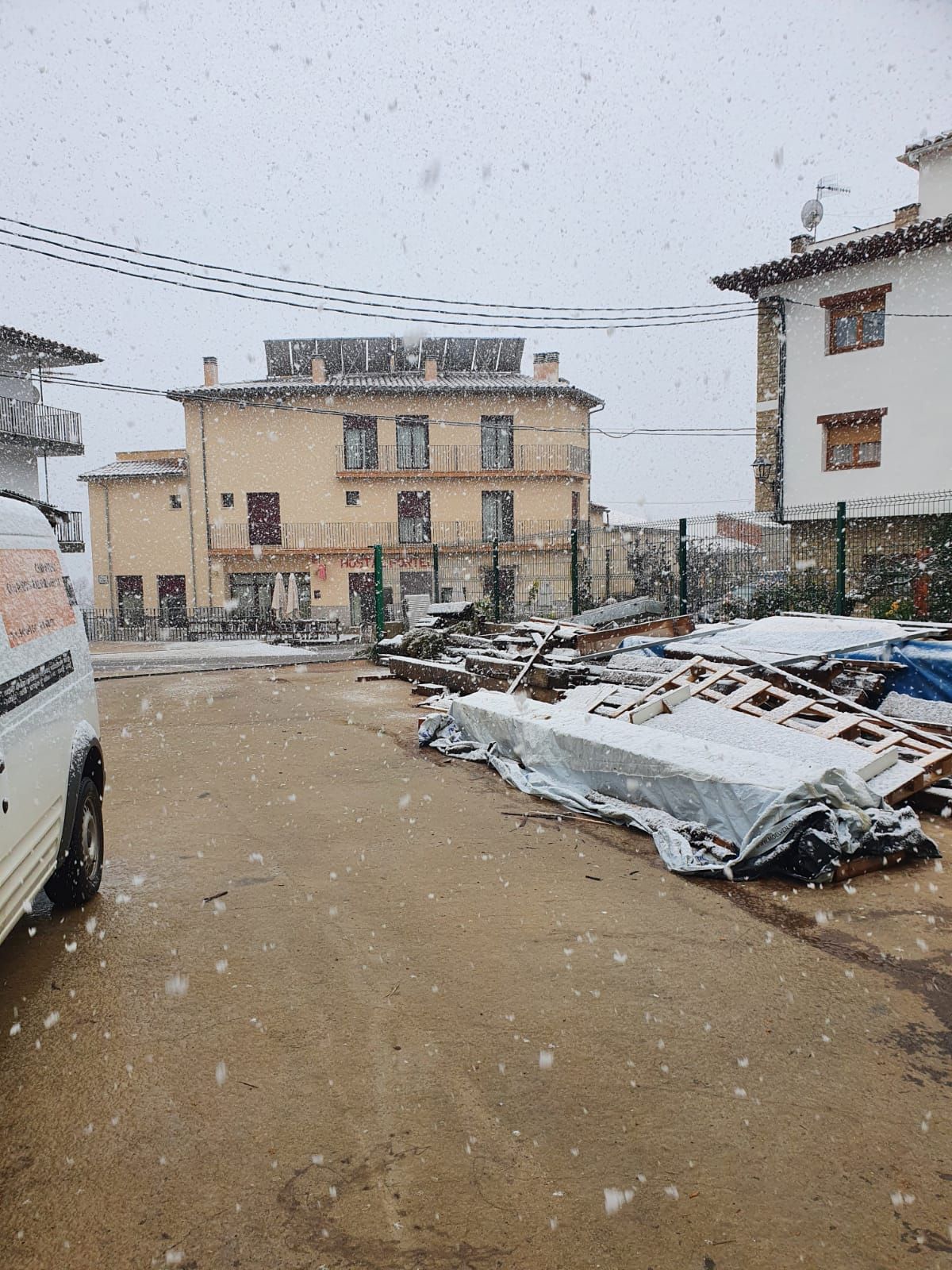 Primeras nevadas en la Comunitat Valenciana
