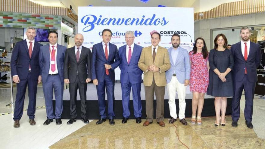 José Ortiz, en el centro, con Aurelio Martín, y González de Lara.