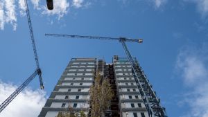 Obras en un edificio de viviendas