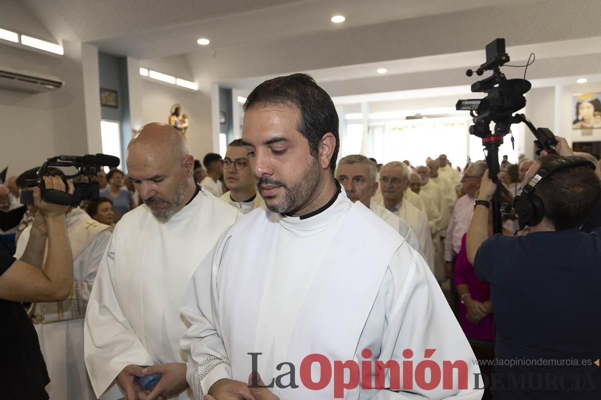 Así se ha vivido la ordenación sacerdotal de Miguel Tovar Fernández en la pedanía molinense de Torrealta