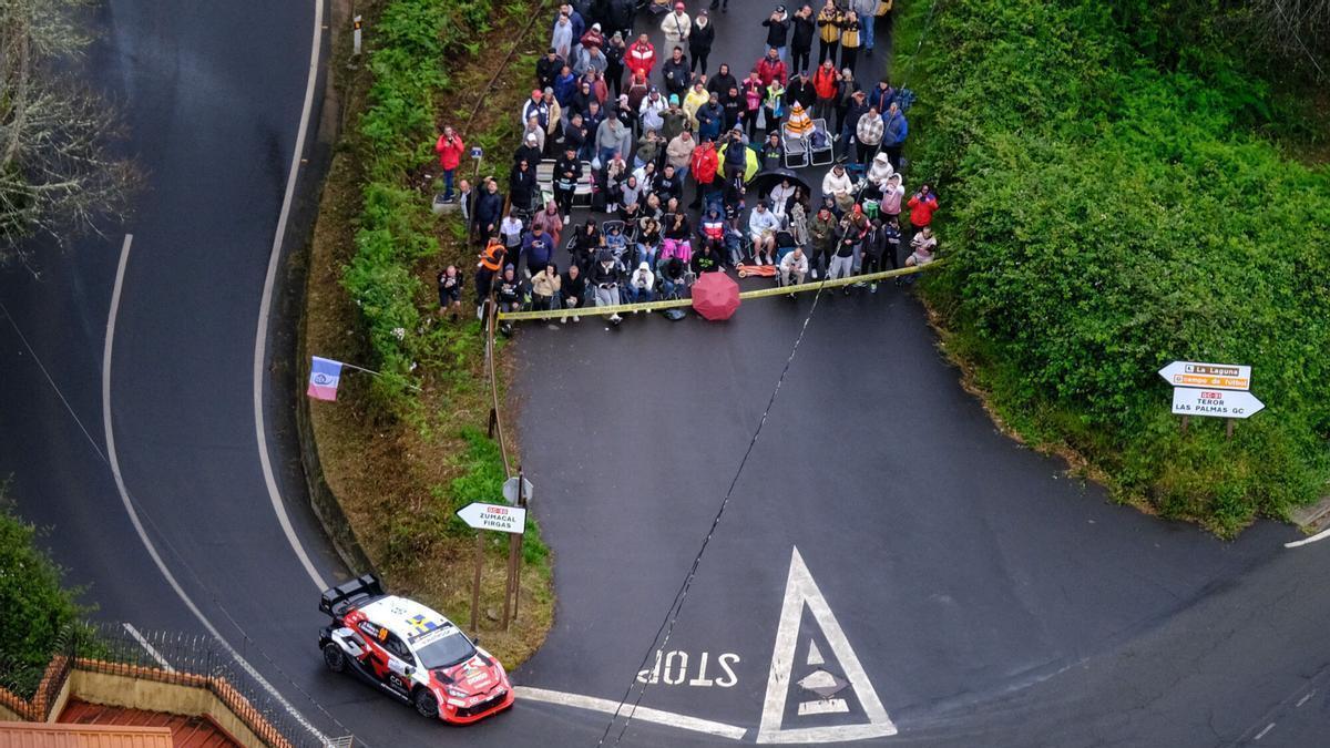 El Rally Islas Canarias 2026, desde las alturas en Gran Canaria