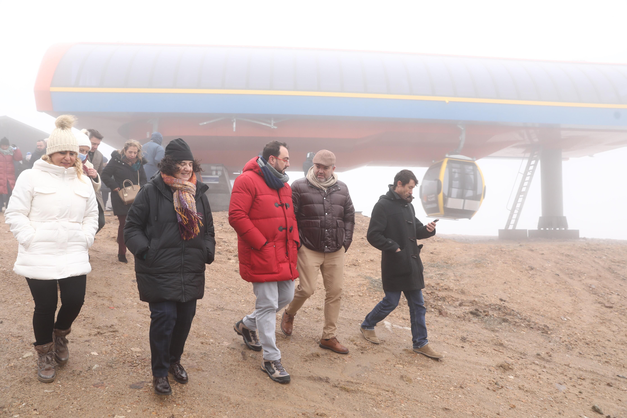 En imágenes: Así fue la inauguración de la telecabina de Pajares