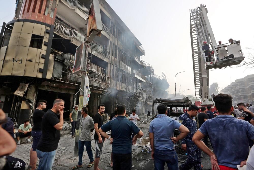 125 muertos y 250 heridos en un ataque con coche bomba en Bagdad