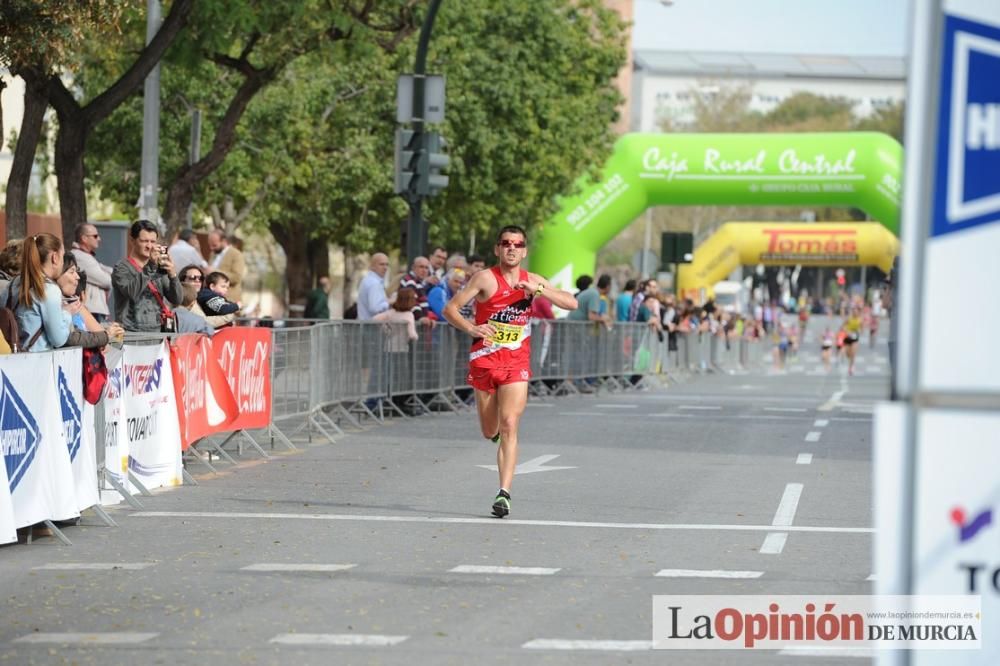 Media Maratón de Murcia: llegada (1ª parte)