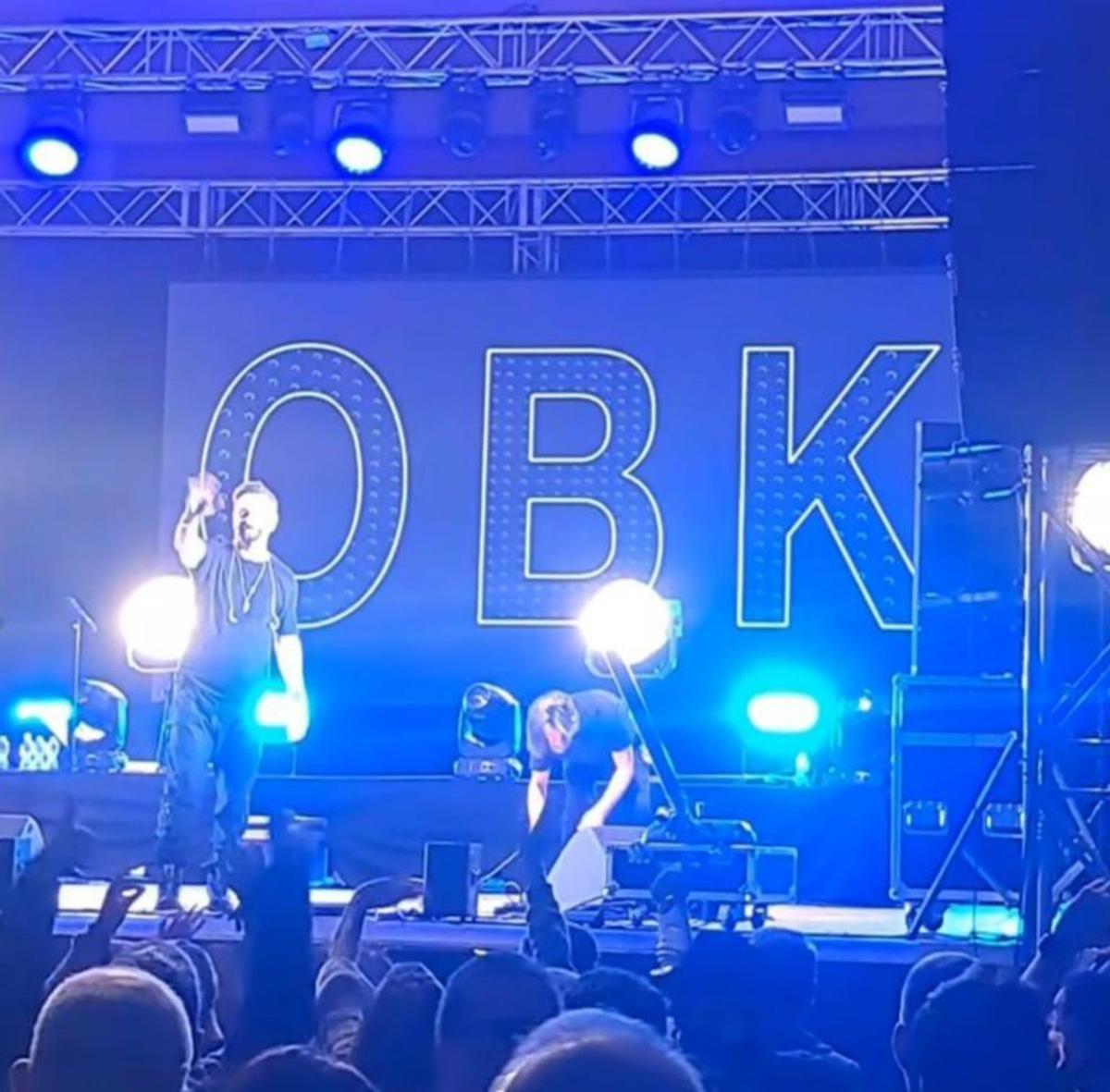 El sábado actuaron OBK, y Héroes y Leyenda. | SERVICIO ESPECIAL