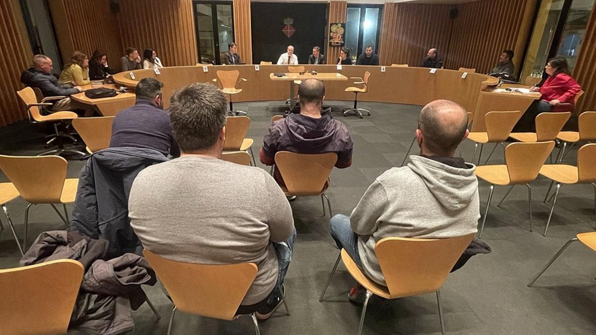 Reunió entre la Generalitat, l'Ajuntament de Blanes i el comitè de Nylstar