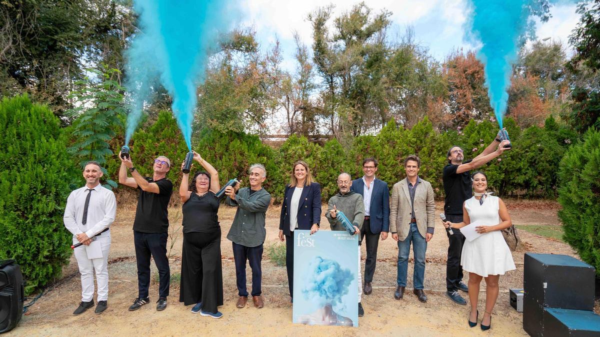 Los organizadores del Fest, en la presentación de la nueva edición del festival.