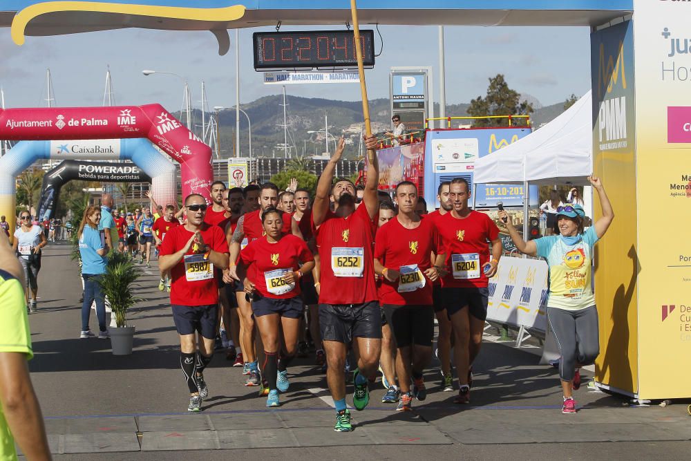 Unos 10.000 participantes en la Palma Marathon