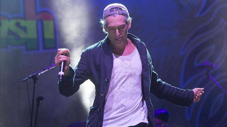 Matisyahu lanza un mensaje de paz en el Rototom ante banderas palestinas