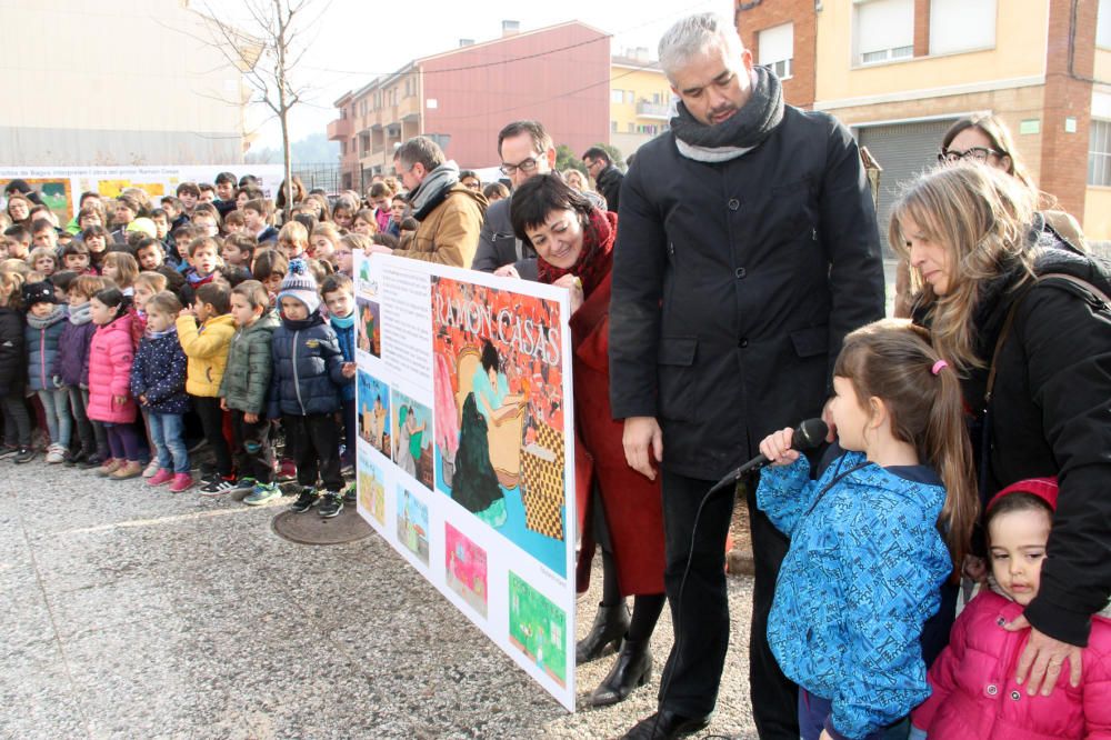 Alumnes de Sant Fruitós celebren l'any de Ramon Casas