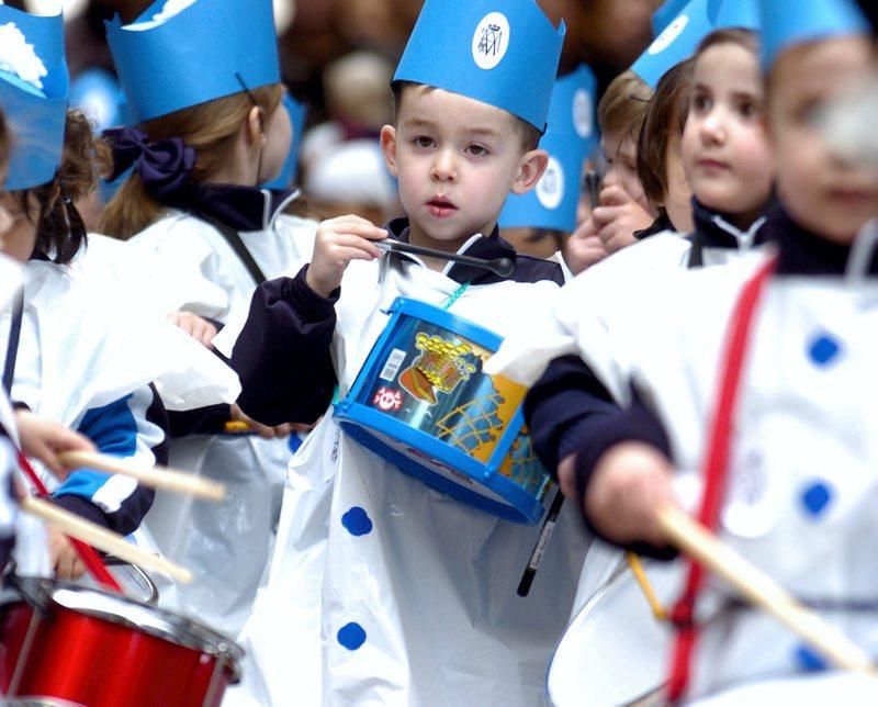 Procesión infantil del colegio Escolapios