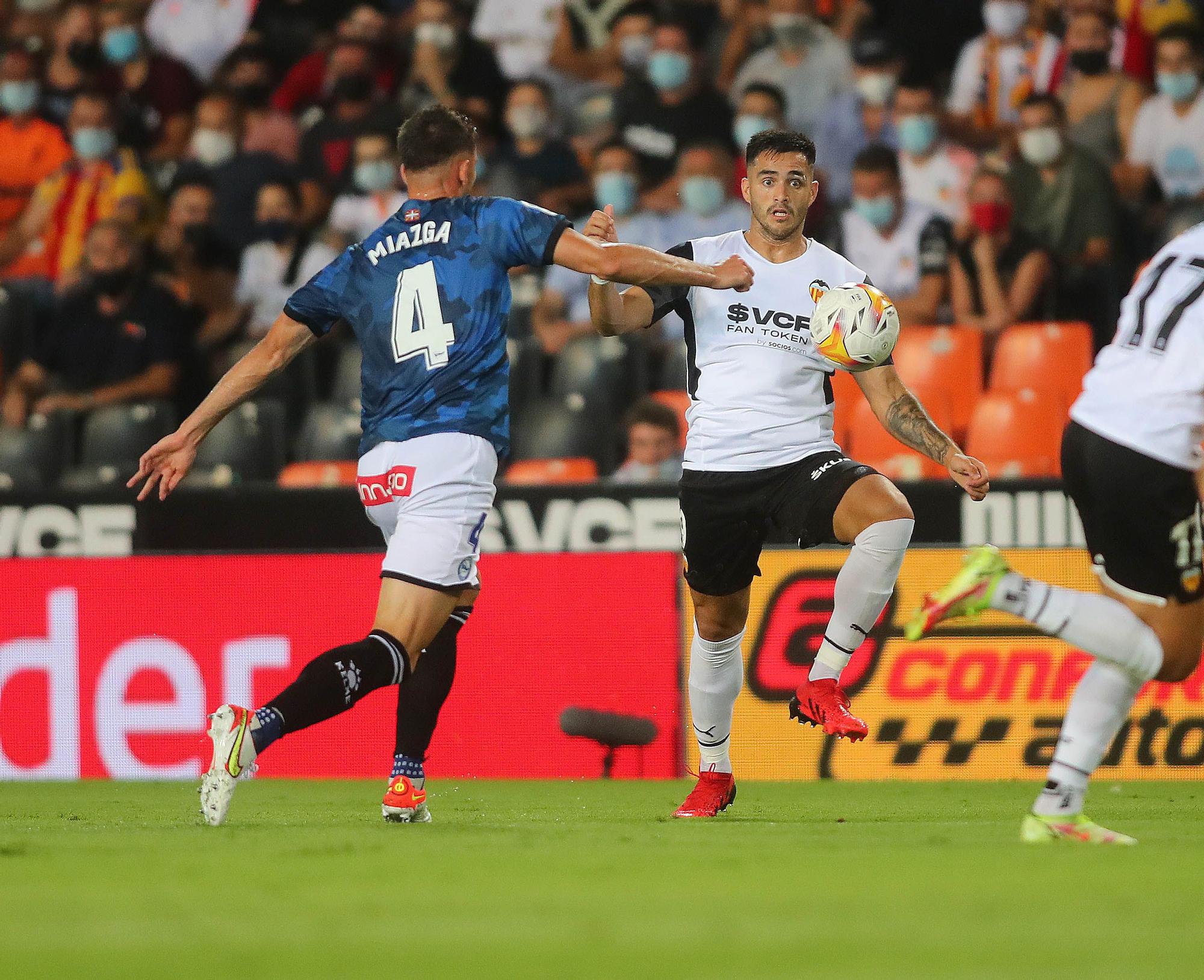 Las mejores fotos del Valencia - Alavés