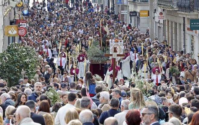 Procesión de la Borriquita en Vigo 2025