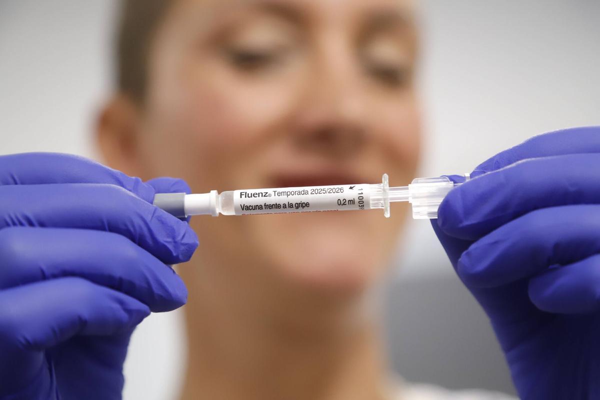 A.J.González Córdoba Vacunas vacunación voluntaria de gripe menores niños