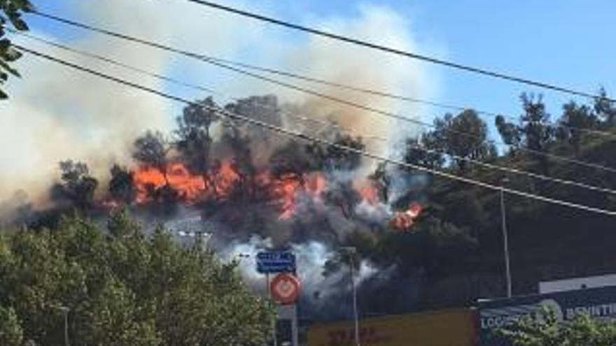 El foc de La Jonquera.