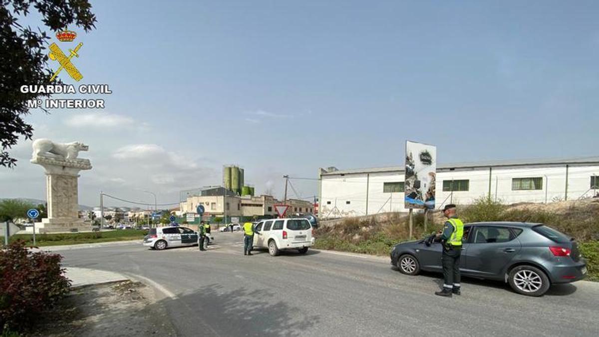 Puesto de la Guardia Civil en Baena.