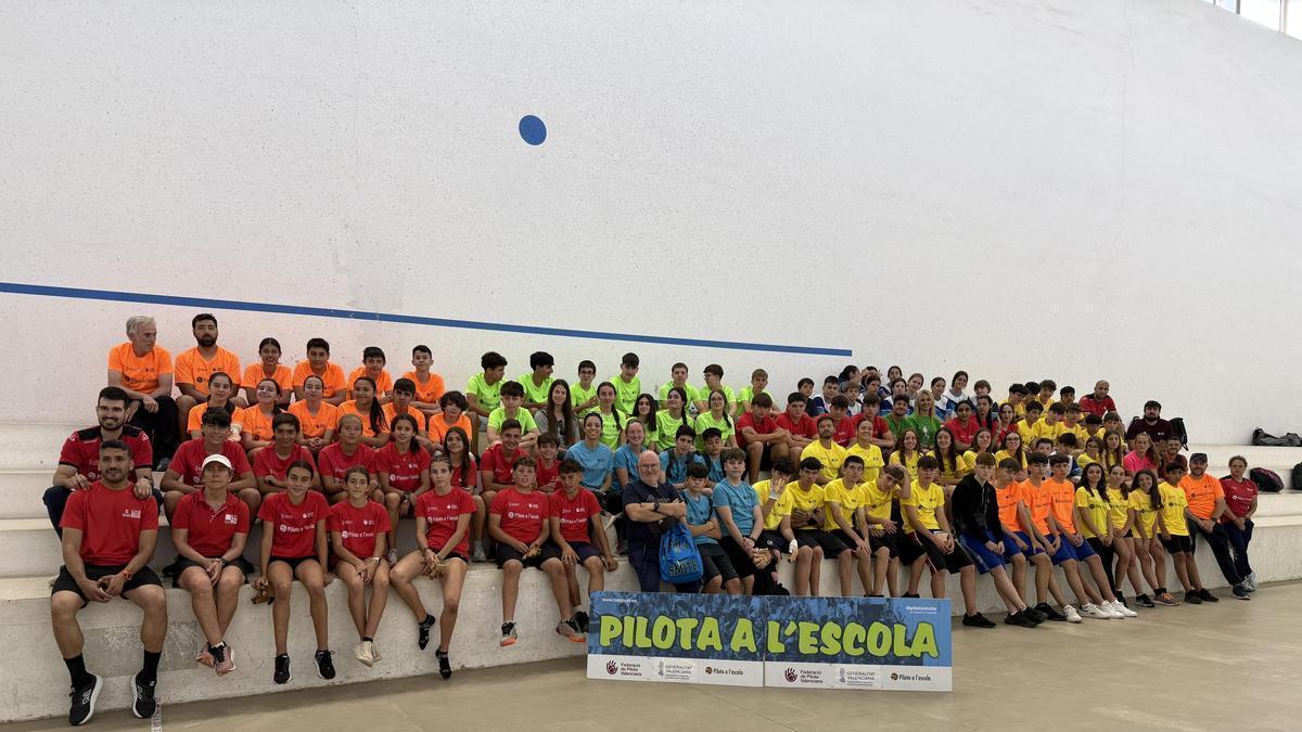 El trinquet de Castelló va ser l'escenari de la fase final provincial de Secundària.