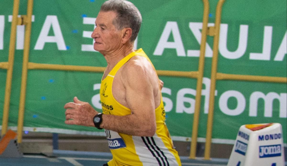 La ambición de de Pepe Mocholí, un atleta en activo a sus 77 años