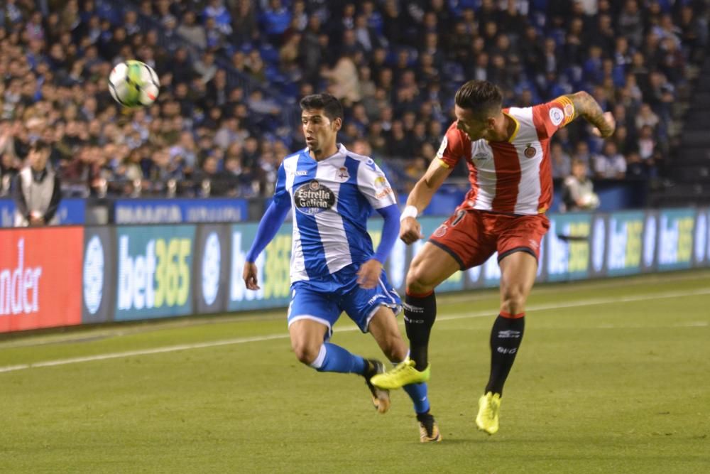 El Deportivo cae ante el Girona en Riazor