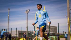 Balde i Koundé s’exerciten parcialment amb el grup en la tornada a la feina del Barça