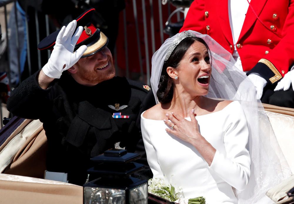 16 fotos que no et pots perdre del casament del Príncep Harry i Meghan Markle