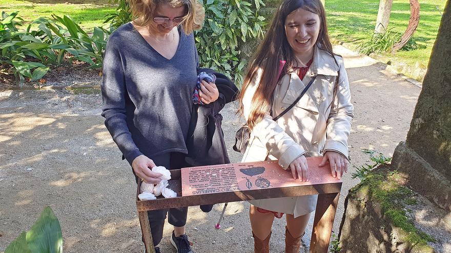 El jardín histórico de Castrelos se convierte en inclusivo