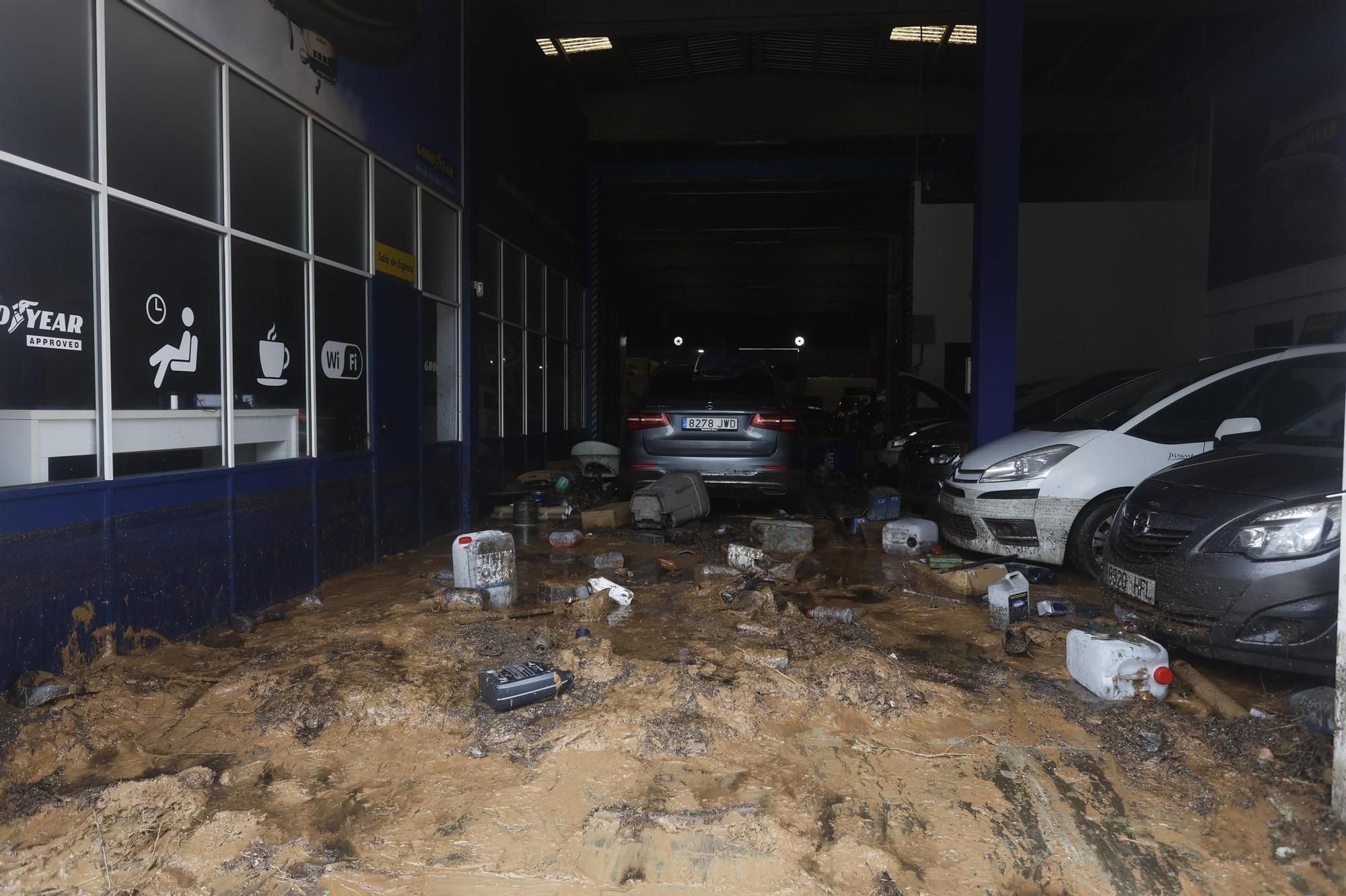 Devastadoras imágenes de la dana en l´Horta Sud