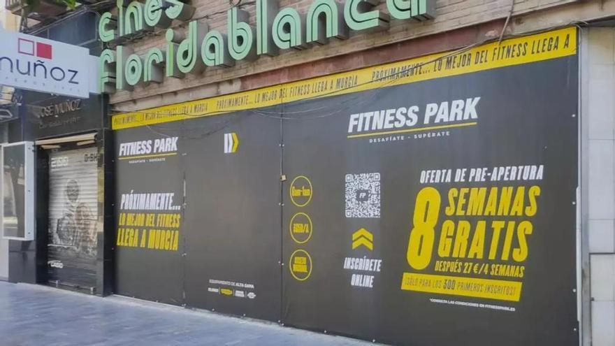 Los cines Floridablanca de Murcia ya tienen fecha para renacer como gimnasio tras casi 20 años cerrados