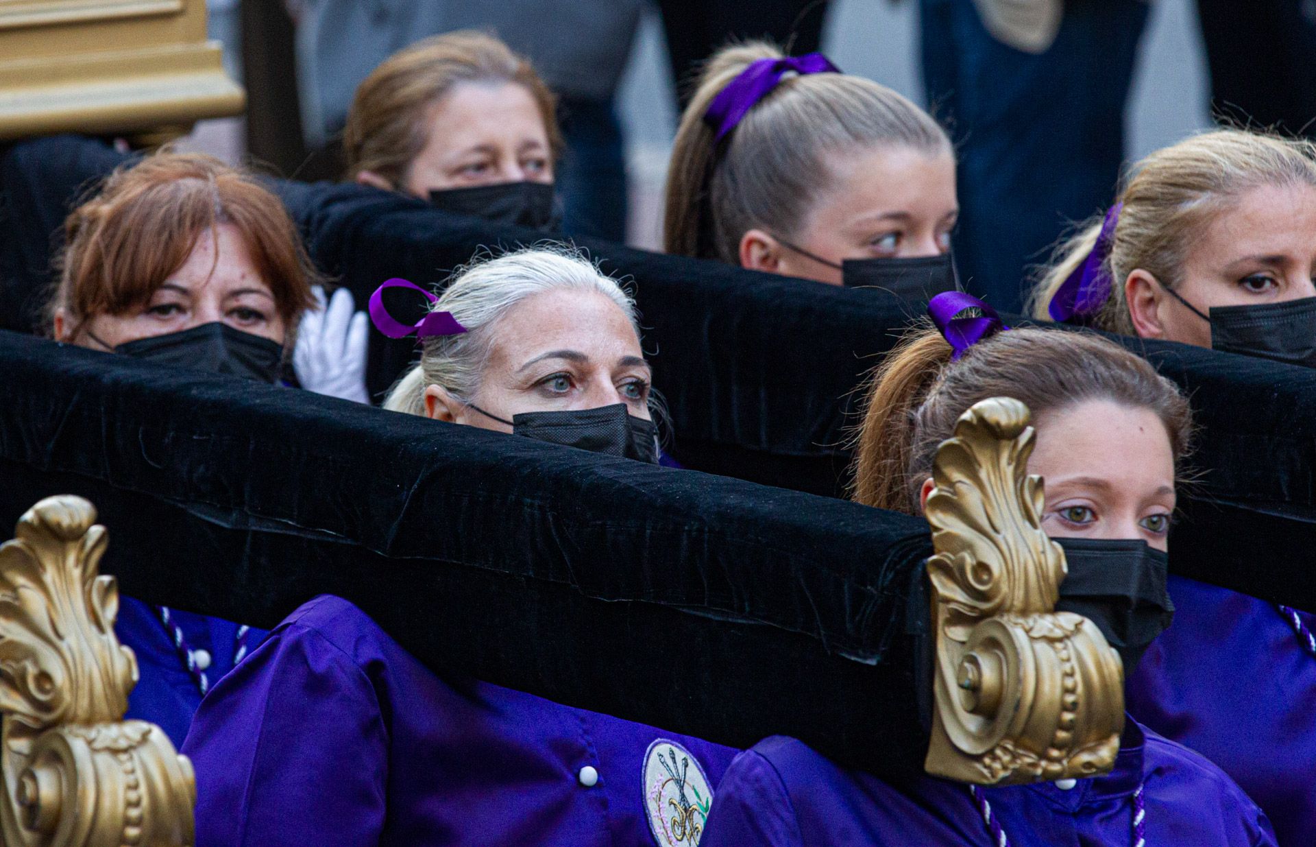 Cuatro Hermandades procesionan la tarde del Domingo de Ramos en Alicante