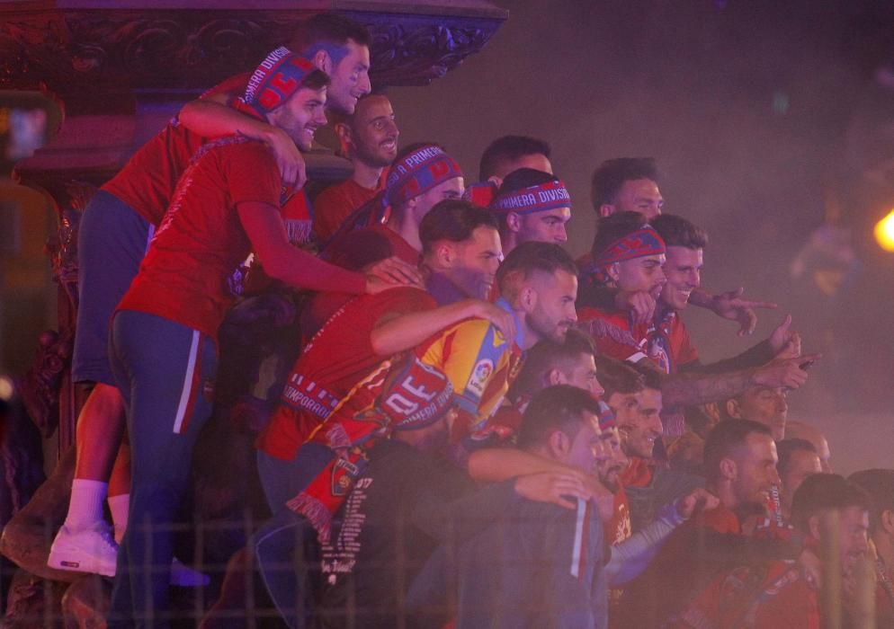 Así celebra el ascenso la afición del Levante UD