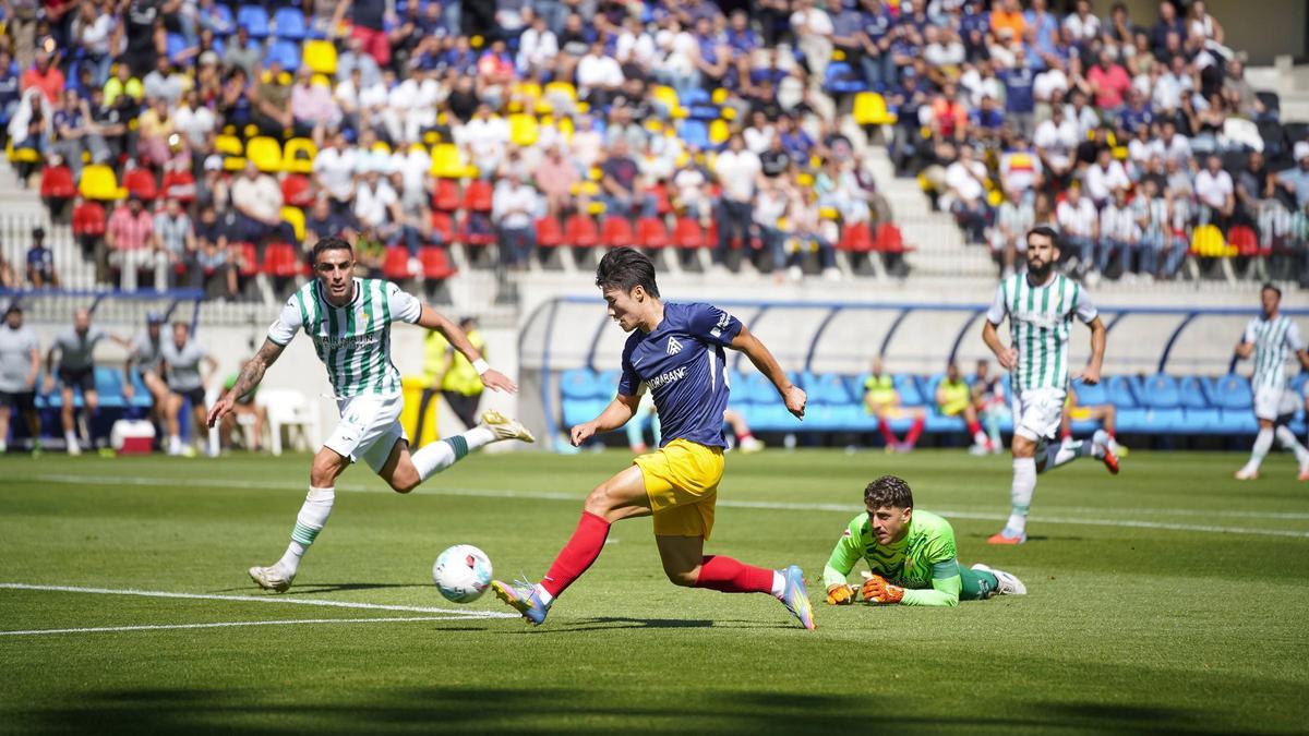 Minsu, indispensable per l’Andorra, ja duu cinc gols a la lliga, un d’ells contra el Còrdova.