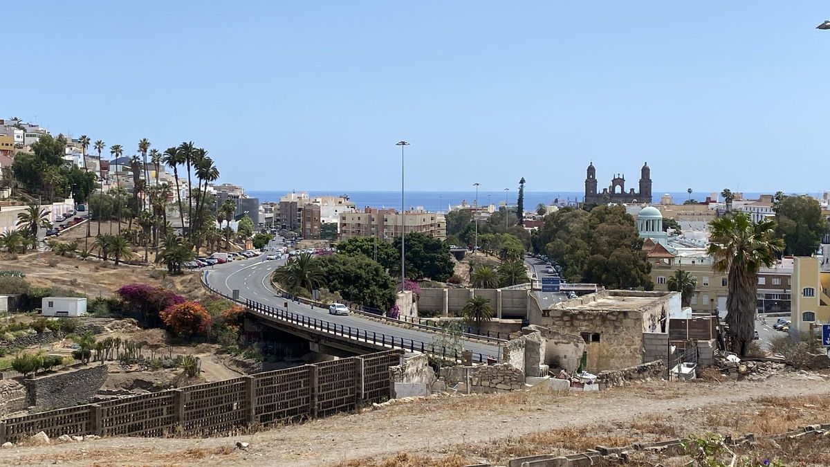 Vista del Guiniguada.