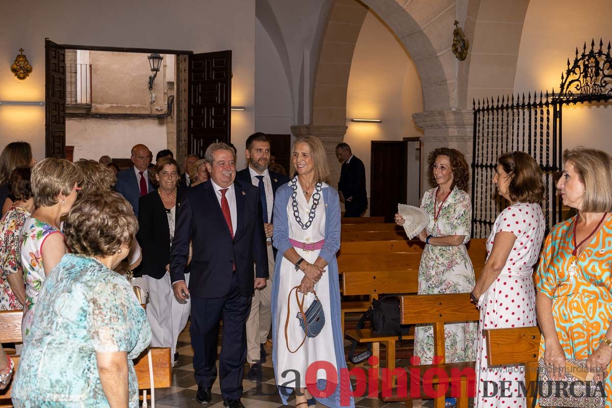Visita de la Infanta doña Elena a Caravaca de la Cruz