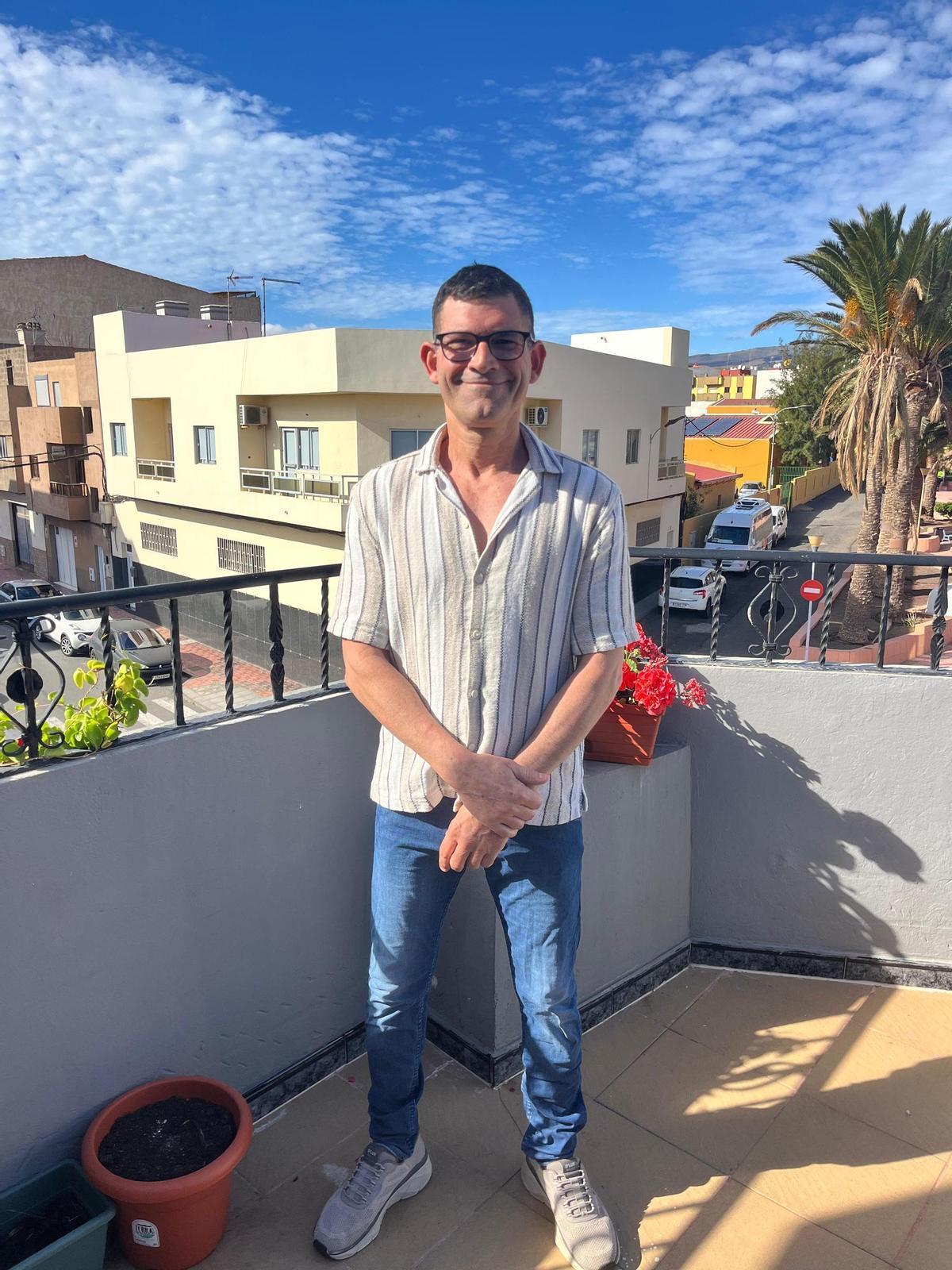 El paciente Santiago Sanagustín.